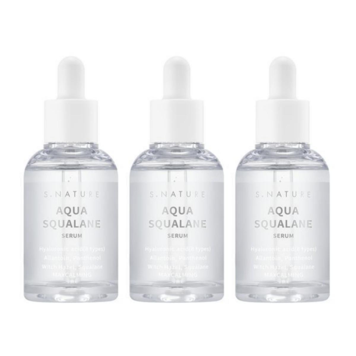 

[S.NATURE] Сыворотка со скваланом Aqua 50 мл 50ml X 3PCS