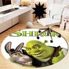 Shrek Baskılı Yuvarlak Halı Kilim Sandalye Halısı Alan Halısı Giriş Kapı Paspasları, Ofis Sandalyesi Oturma Odası Yatak Odası Mutfak Odası İçin.