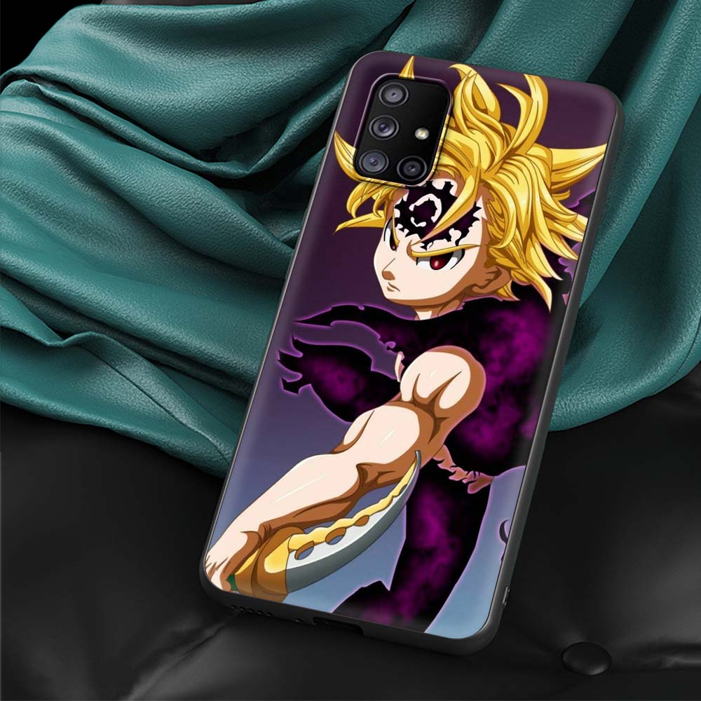 Etui na telefon anime Siedem Grzechów Głównych dla Samsunga Galaxy A51 A71 A21S A12 A11 A31 A52 A41 A32 5G A72 A02S Pokrowiec z silikonu TPU