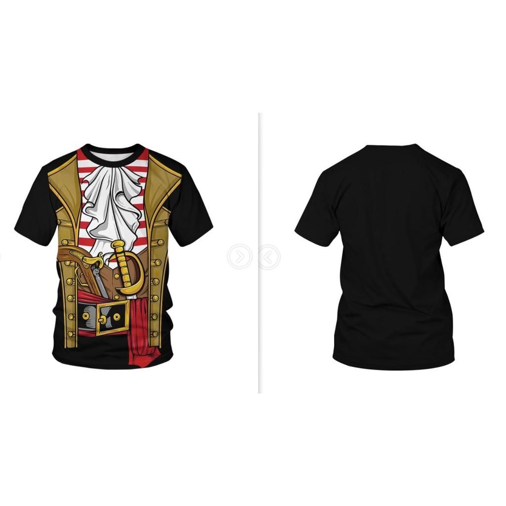 Summer Round Neck 3D American Flag Print Top Fashionable Casual Short Sleeved Men's T-shirts