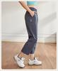 Plus Size Women's Slimming Quick-Dry Harem Pants - Lightweight, Loose, and Cropped for Summer Comfort