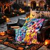 1pc Pokémon Blanket, Cozy Printed Throw Blanket, A Heartfelt Gift for Your Family and Friends