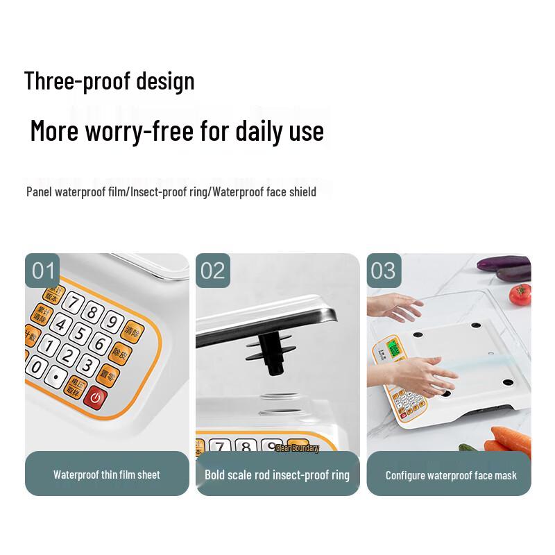 KAMMOY Commercial Digital Price Computing Scale 30kg (CN version)