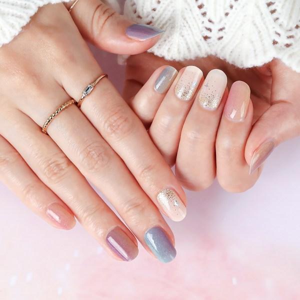 

Набор полосок для ногтей Shinebee Gel Fit, 20 шт. Гелевые наклейки для ногтей Baked Perfect, 1 шт., 69250 Starlight Juice
