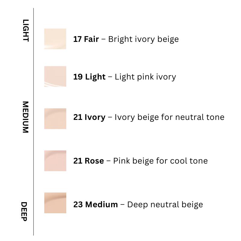 Covericious Serum Foundation SPF38 PA++ (5 colors)