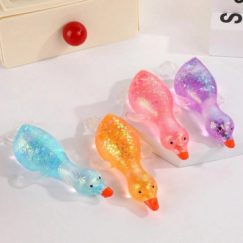 100+ kusů Mačkacích Mystery Hraček, Náhodné Pomalé Vzestupné Mačkací Figurky Senzorická Fidget Hračka Úleva od Stresu Dárek Dětská Oslava Suvenýr