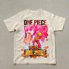 One Piece Mens Tshirt Don Quixote Doflamingo Summer Anime Autumn Boys Childrens Shortsleeved Casual Brand Parentchild Wear
