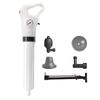 High Pressure Sewer Dredge Clogged Remover Toilet Plunger Drain Cleaner Pump Air Drain Blaster Manual Pneumatic Dredge Tool