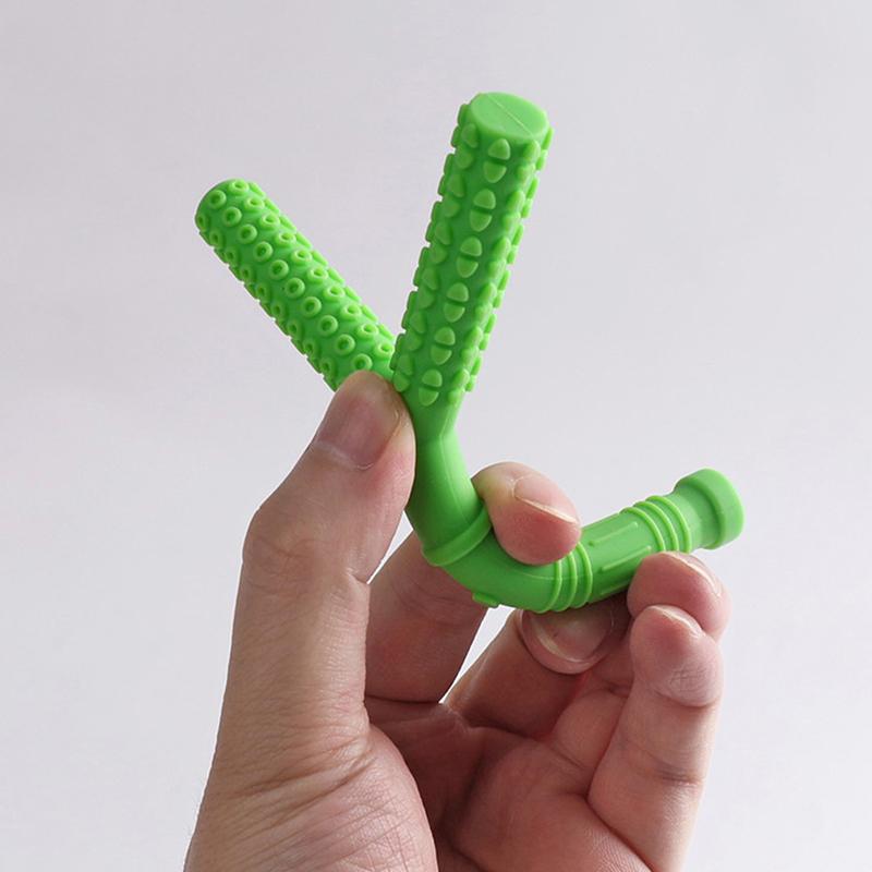Kid Chewing Tube Speech Therapy Teeth Massager Children Talk Tools For Autism Sensory Speak Oral Muscle Rehabilitation Training