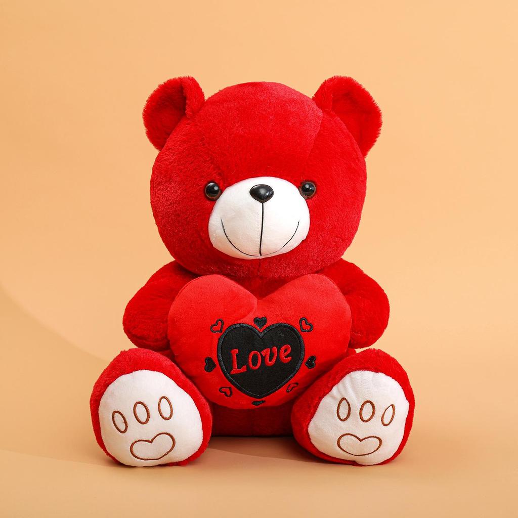 Cartoon Hugging Bear Plush Toy Sleeping Pillow - Gift Claw Machine Cloth Doll