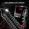12PCS Natural Skin Feeling Particle Condoms Super Lubricated Latex Real Feel Condoms for Sex Life Adult Sexy Accessory