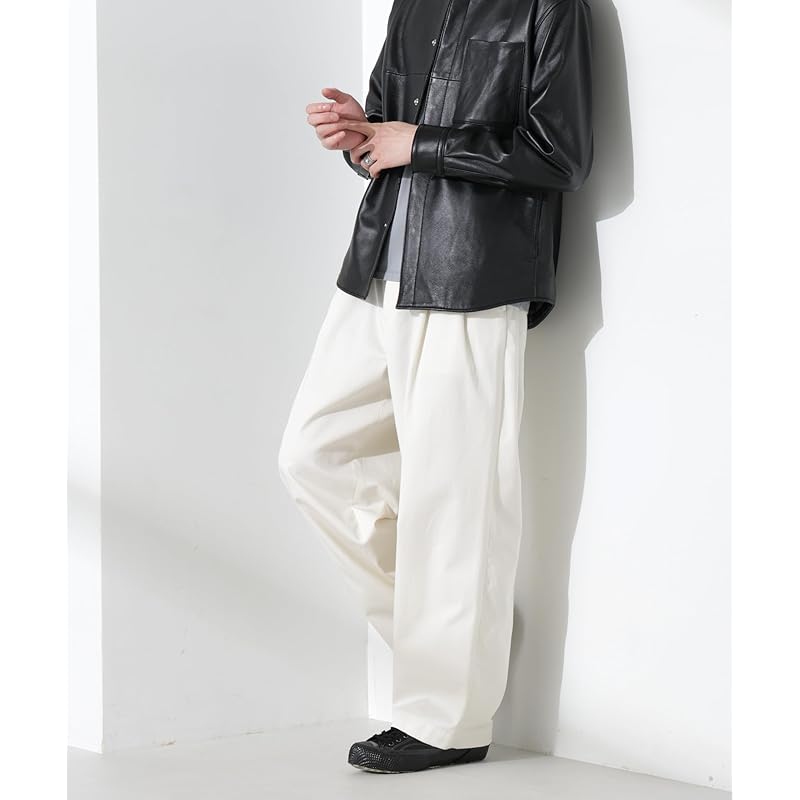 [Nano Universe] Denim Pants "MC" TIMELESS WARDROBE Relaxed Fit Denim 252 Men's M 031 Off White 668-5127222