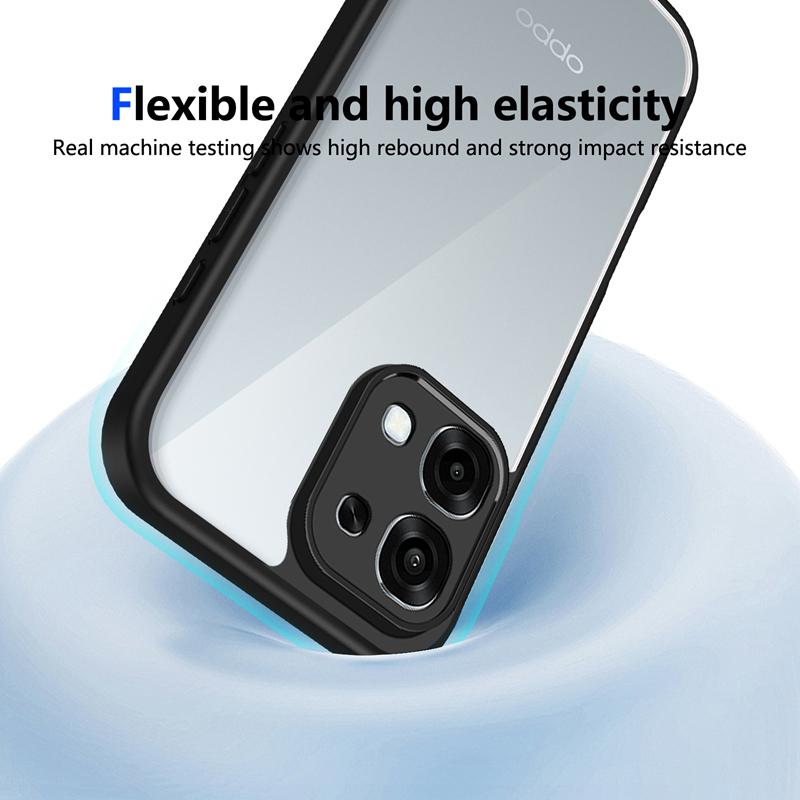 Transparent Silicone Case For Oppo A6 Pro OPPOA6 Pro A6Pro 4G 5G PC A6X X Back TPU Bumper Shockproof Clear Phone Cases Cover