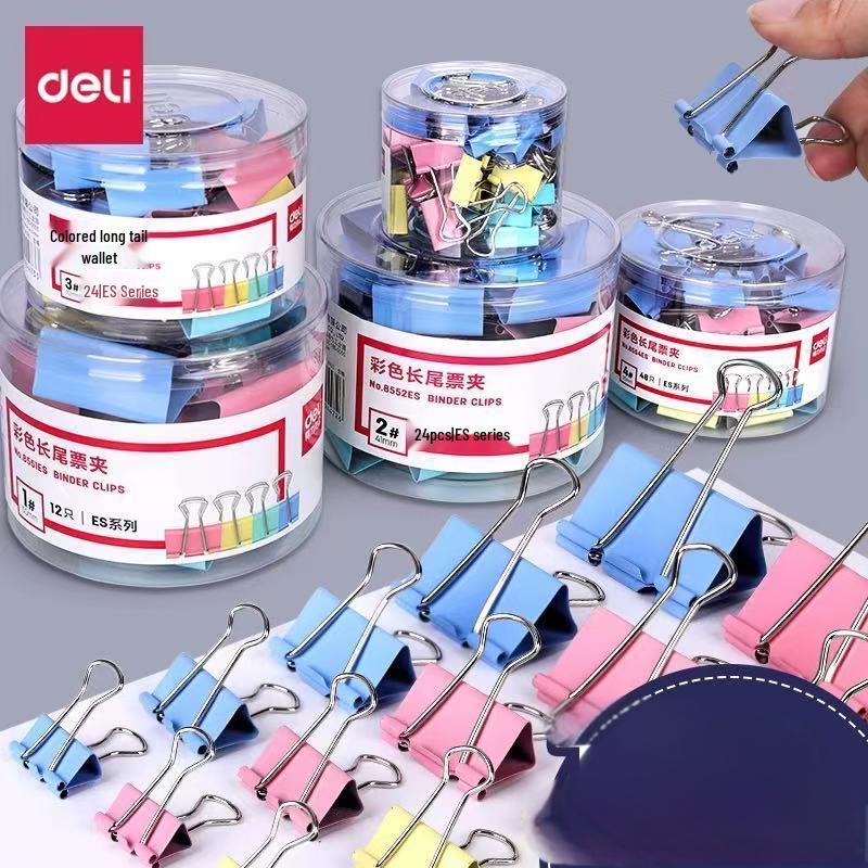 Deli Colored Binder Clips