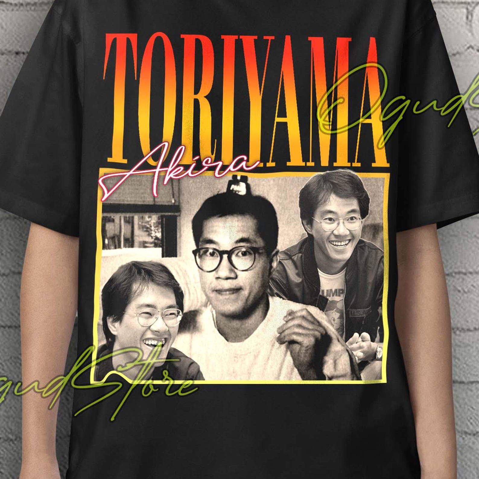 Akira Toriyama Tshirt, Akira Toriyama Shirt, Akira Toriyama Sweater Prints, Akira Toriyama Tees, Retro Akira Toriyama Tribute Tee S