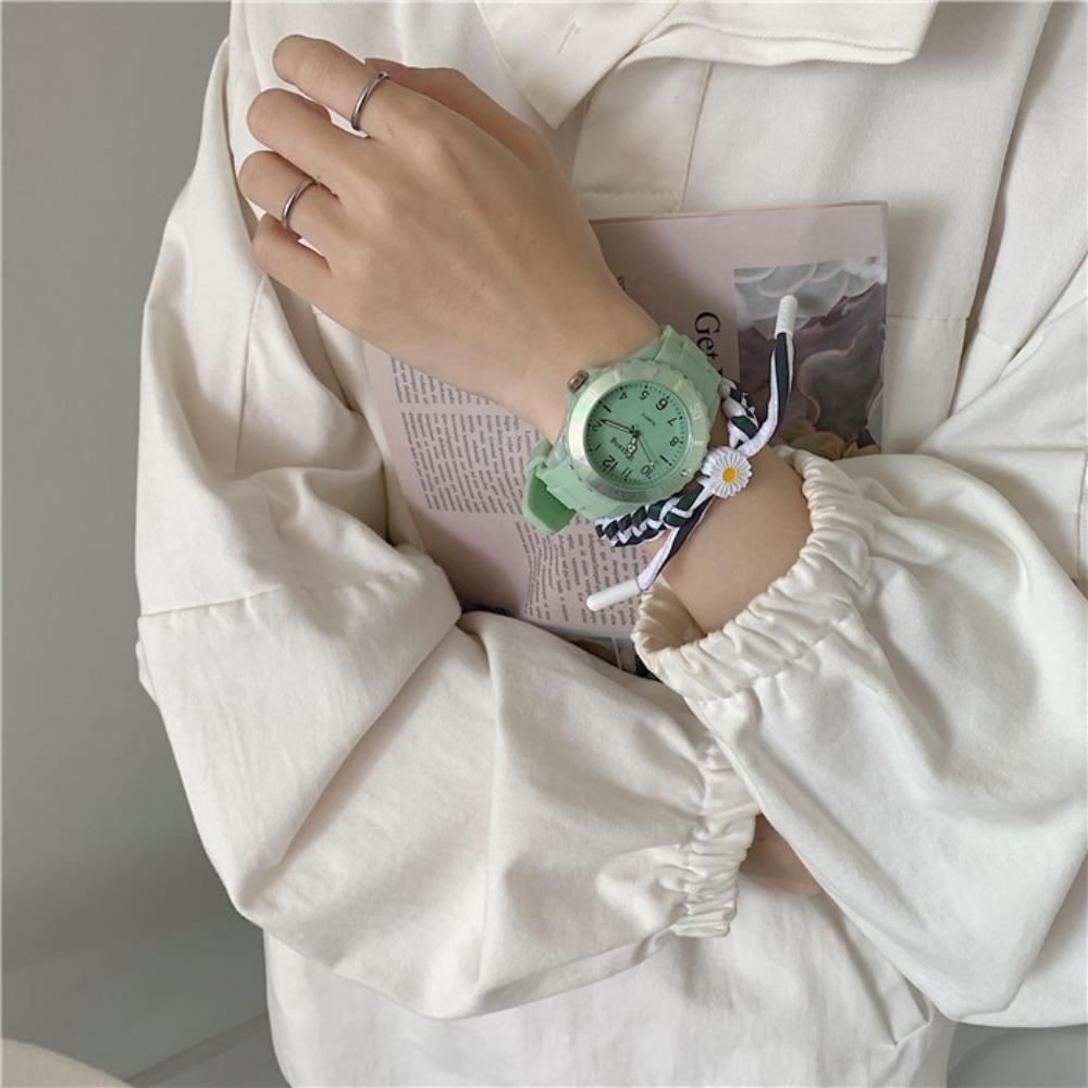 Student Electronic Clock Korean Style Accessories Casual Sport Watch Classic Clock Quartz