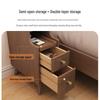 Solid Wood Ultra-Narrow Bedside Cabinet