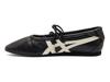1182A704-001 1182A704-001 Onitsuka Tiger Women's Gymnarina Black/Cream (Women's)