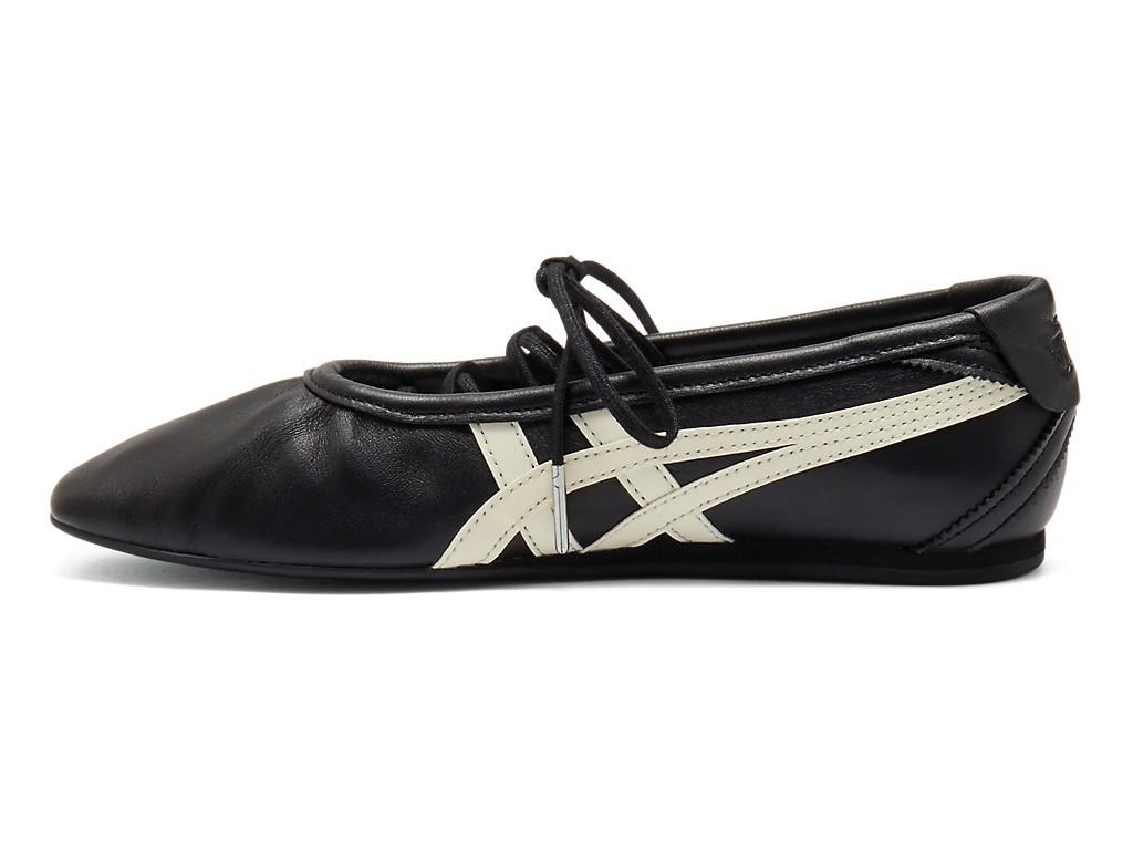 1182A704-001 1182A704-001 Onitsuka Tiger Women's Gymnarina Black/Cream (Women's)