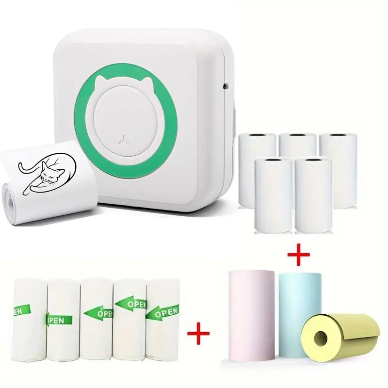 Mini Pocket Printer Gifts Portable Thermal Printer For Pictures/Retro-Style Photos/Receipts/Notes/Lists/Label/ Memo