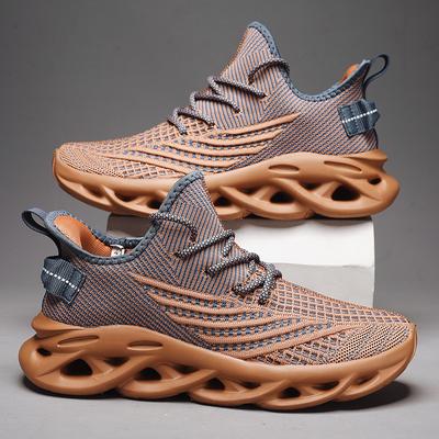 Herren Sport Laufen Schwarz Joggingschuhe Freizeitsneaker Outdoor Atmungsaktives Mesh Damen Leicht Stoßdämpfung Schwarz Tennis
