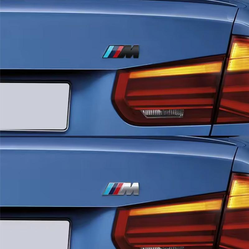 3D ABS M Logo Car Fender Badge Trunk Sticker Accessories For BMW M Emblem E46 E36 E34 F10 E90 F30 E60 F30 E53 E30 E92 E87 OF8