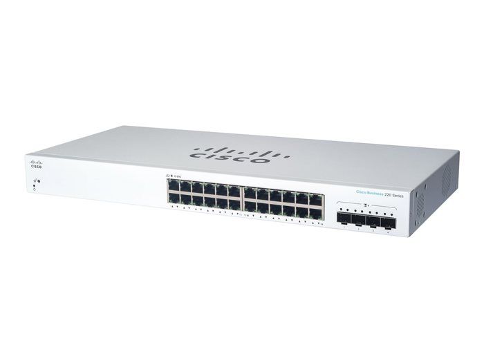 Switch - Cisco - Cbs220-24t-4x-eu - 24 Ports Ge - 4x10g Sfp+ - Smart