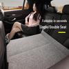 OEINGOEING Non-Inflatable Cotton Linen Car Rear Seat Mattress