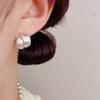 Women's Simple Versatile Niche Fashion Light Luxury Round Earrings