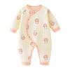 Baby Baumwoll-Strampler: Warmer Frühling/Herbst/Winter Neugeborenen-Pyjama & Krabbelanzug