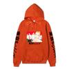 Tokyo Revengers Anime Pullover Hoodie, Takemichi Group Character Print Long Sleeve Sweatshirt Unisex Street Hoodie with Japanese Sleeve Letter