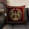 Gold Imperial Eagle Rome Spqr Cushion Cover Natural Linen Organic Fabric Double-Sided Printing Sofa Home Decor Gift Pillow Case