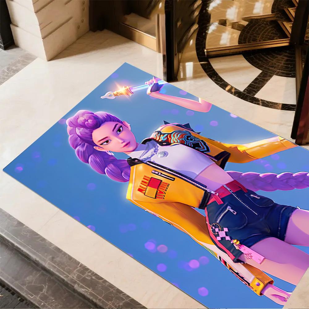 Galactic Fashion Showdown Floor Rug Office Rug Perfect for Decorate Room Dining Room Hallway Living Rooms Anti-slip Rug Decorate Offices