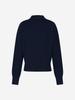 LORDLOAR Signature Collar Long Sleeve Knit Black