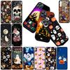 for Samsung Galaxy A35 A36 A55 A26 A05 A06 A14 A50 A51 A53 A54 A12 A13 A23 Phone Case with Little Ghost Halloween Pumpkin Flower