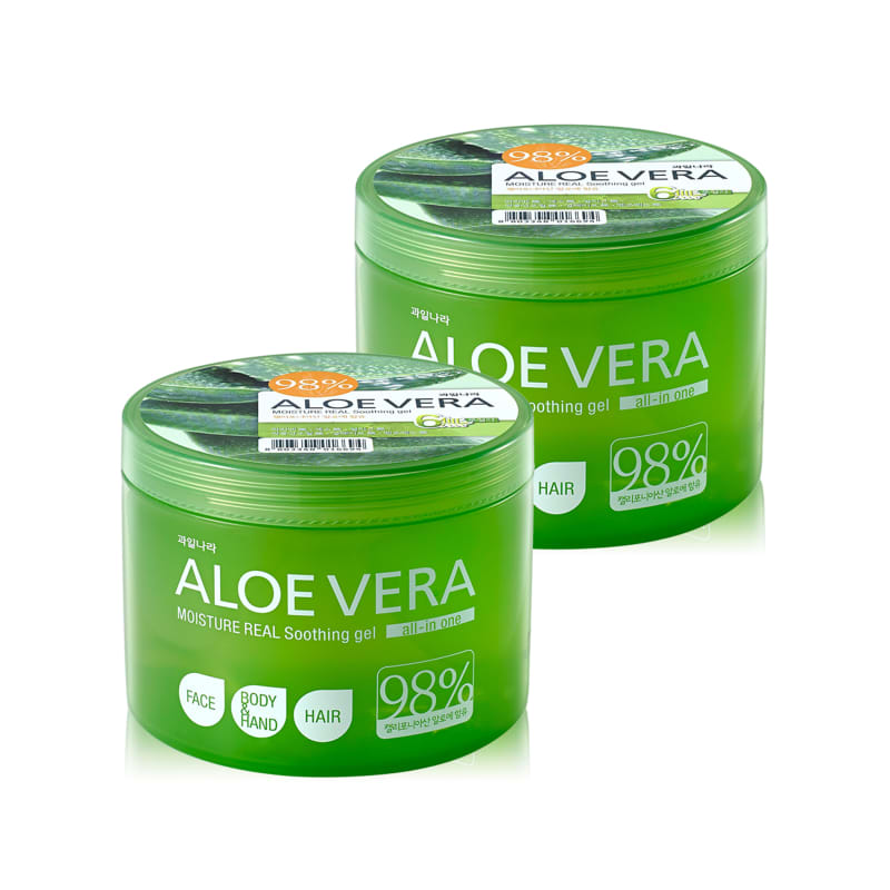 Aloe Vera Soothing Gel 500ml X 2