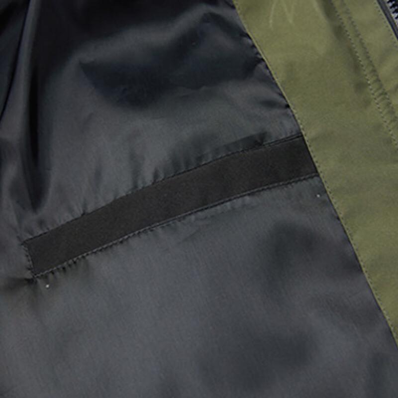 Playboy Men's Outdoor Windproof Waterproof Hooded Jacket