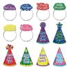 2026 Festival Headband & Paper Hat - Light Weight New Year Headpiece Party Hat, For Indoor & Outdoor Festival Celebration