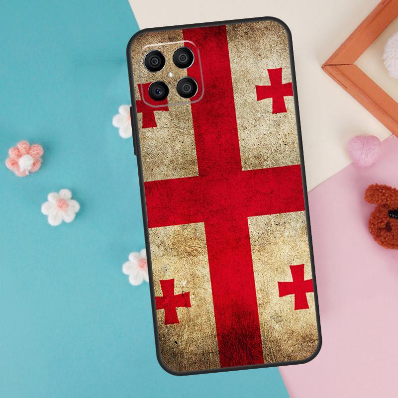 Georgia Flag Case For Honor 200 Pro 50 70 90 X9a X8a X8 X9 X8b X9c X9b Honor Magic 7 5 6 Lite Pro Cover