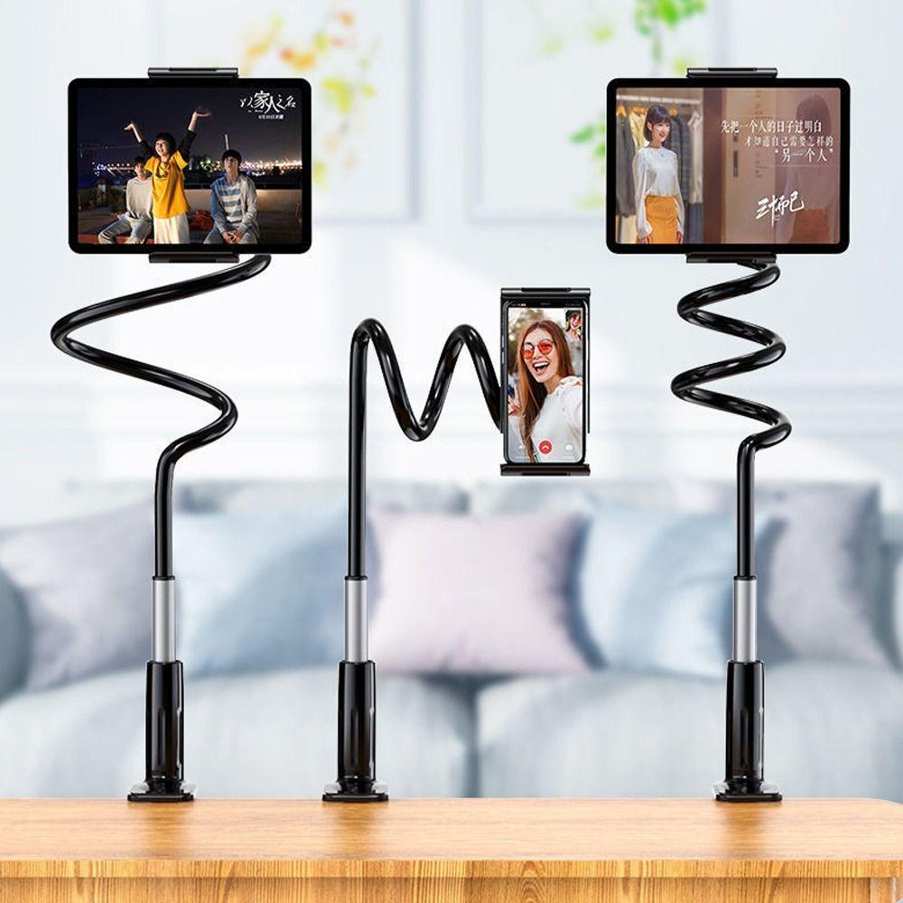 

Flexible Desktop Bracket Portable Tablet Holder Durable Mobile Phone Stand Universal білий