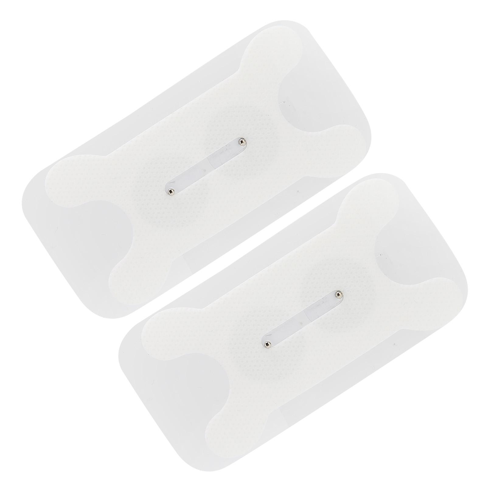 2pcs NonWoven Fabric Button Electrode Pad Physiotherapy Electrode Patches Accessory
