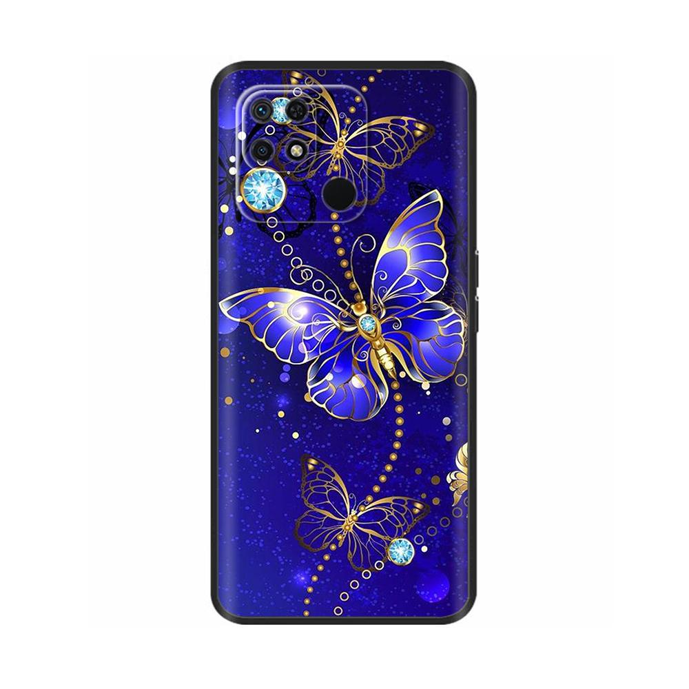 Pour Redmi 10C Coque Mignon Dessin Animé Silicone Liquide Souple Boîtier de Téléphone Pour Xiaomi Redmi 10C Coque Arrière redmi10C 10 C Coques Fundas