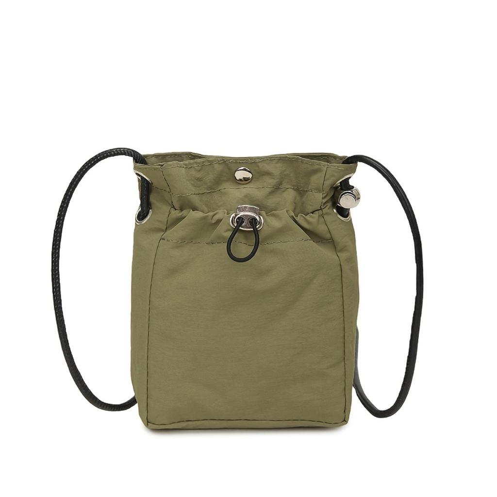 Ladies Vintage Solid Mini Crossbody Bag,Drawstring Closure Coin Purse With Adjustable Strap,Casual Multi-use Shoulder Handbag For Women Daily