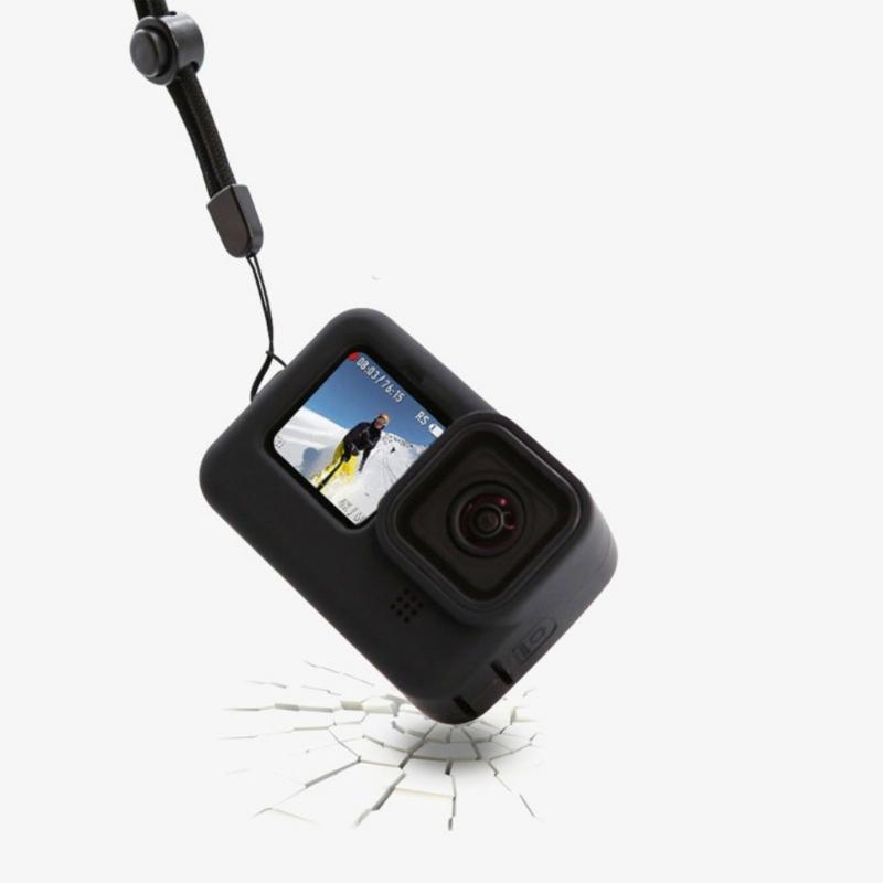 Protective Diving Shell for  Action Cameras Includes Underwater Filters Silicone Case Lens Portector Lanyard