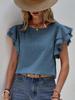 Women's Casual Summer Ruffle Batwing Sleeve Top