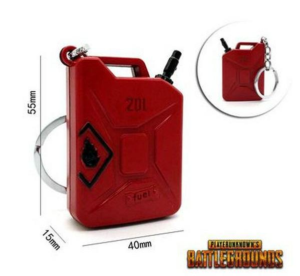 

Набор брелоков-гранат PUBG: Металлические аксессуары для дымовых и светошумовых гранат, идеальный подарок для геймера Single OPP Packaging