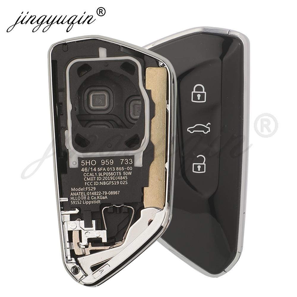 5pcs Remote Smart Car Key Shell