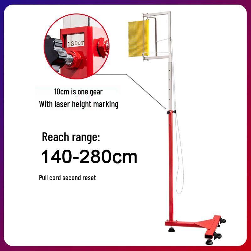 High Jump Training Counter & Measuring Pole