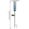 Fence Mounting Bracket Rain Meter Solar Outdoor Rain Gauge Rain Measure Gauge  Lawn And Farm