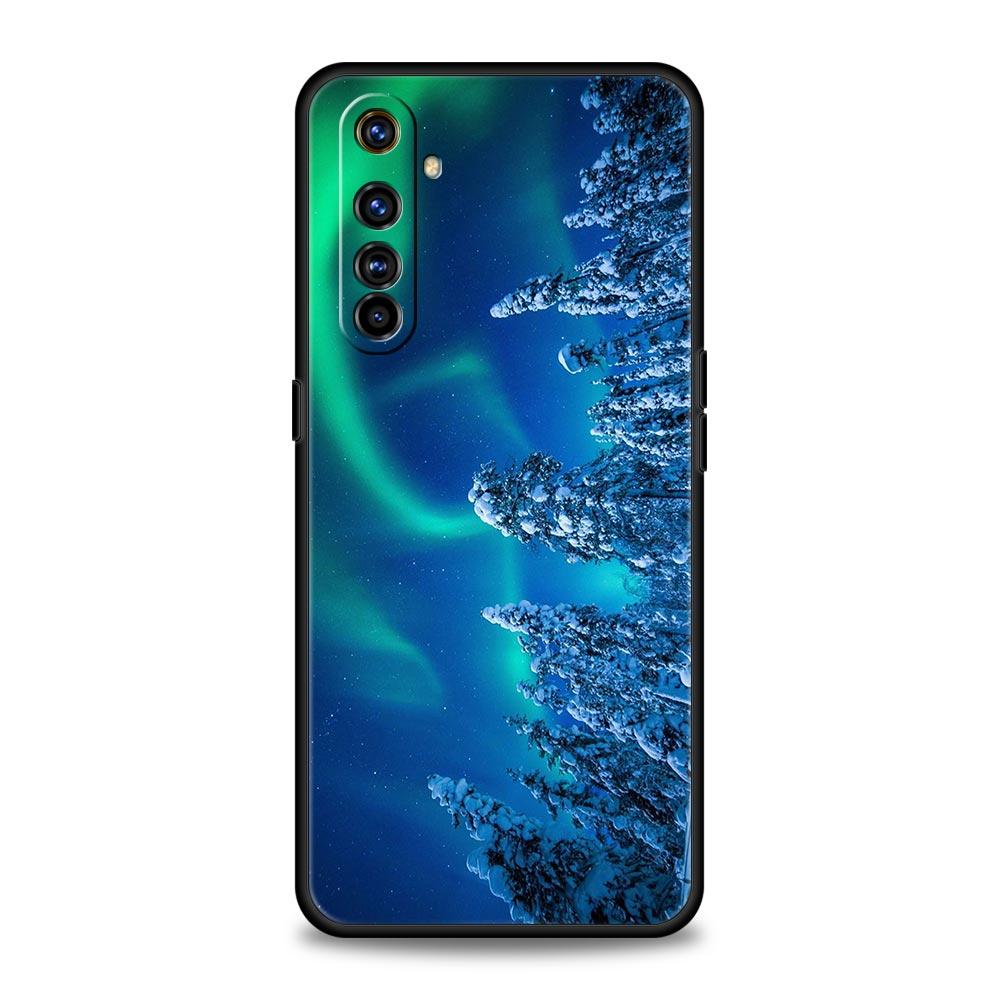 

Зимняя природа снег путешествия искусство для Realme GT Neo 2 3 чехол для телефона Realme 9 8 5G 7 6 GT2 Pro Plus 9i 8i C21 C3 C11 C25 C35 чехол Realme 6